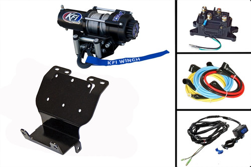Kfi a2000 2000lb winch - 2000lb, mount
