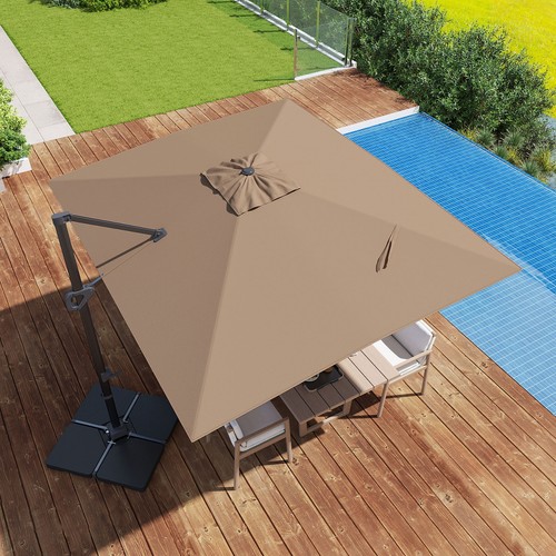 Cantilever umbrella 220 lbs - umbrella,