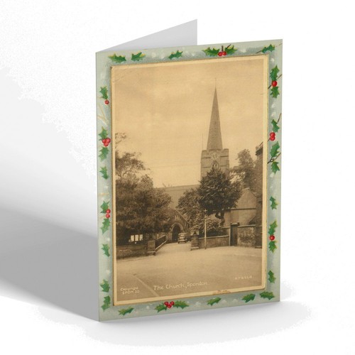 Christmas card vintage - christmas,