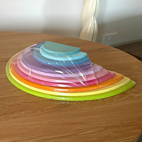 Grimms rainbow semi - rainbow, semi-circle