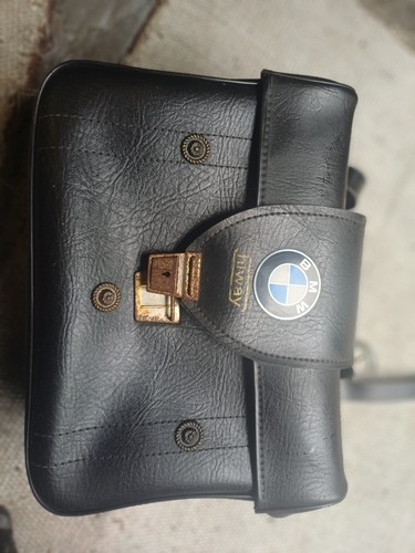 Leather panniers bmw over - leather,