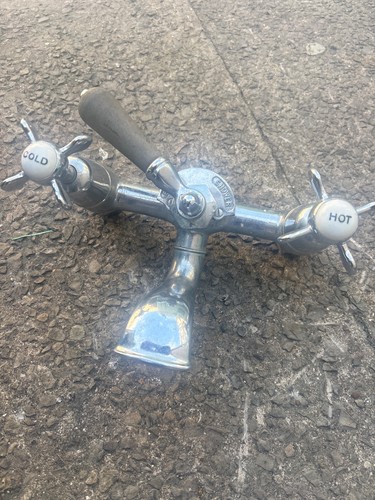 Victorian style bath taps with - style,