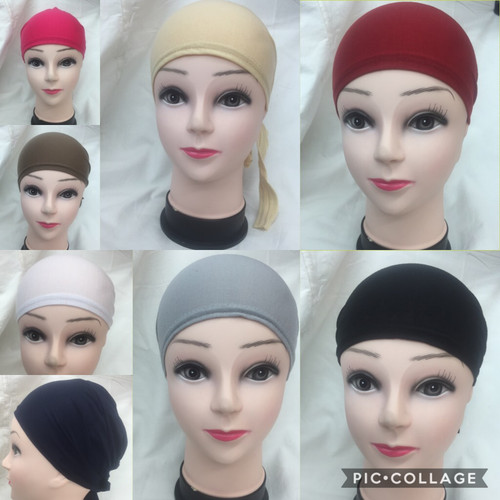Premium women under scarf - premium,