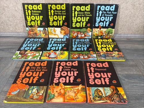 X11 vintage ladybird books - x11,
