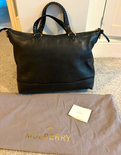 Mulberry black pebbled leather - mulberry,