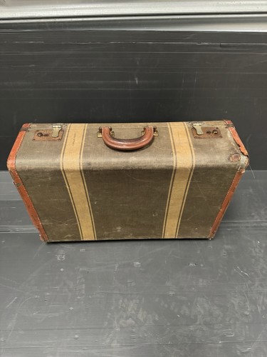 Vintage striped canvas - striped,