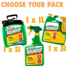 Roundup Fast Action WeedkillerPump, Ready to Use, Manual Spray 1-3-5 Litre,