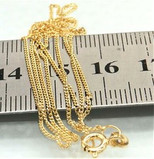 9CT GOLD CHAIN CURB CHAIN