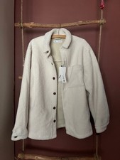 Zara white jacket mens large