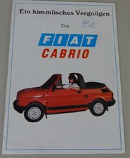 Brochure/Brochure | Polski-Fiat 126p Convertible | 1992 status