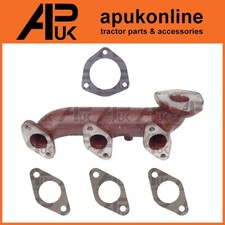 Exhaust Manifold & Gaskets 3 Cyl for David Brown 770 780 880 885 1190 Tractor