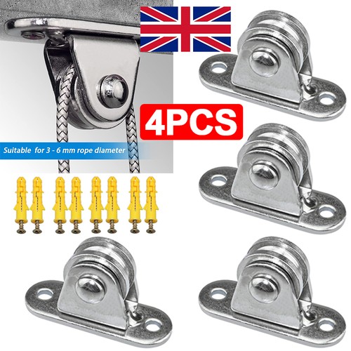 4pcs heavy duty fixed pulley - heavy,