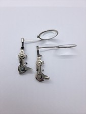 Vintage Pair 2 BEHR clip on Watchmaker Jeweler Loupe Magnifier,  Model 55  Great