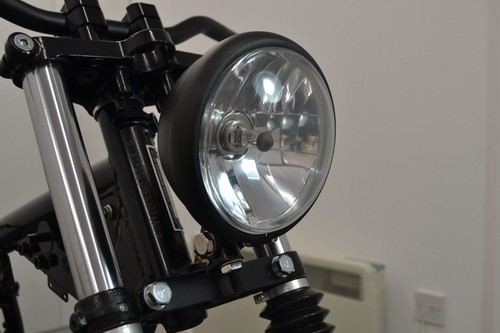 New motorcycle headlight - new, 5.75"