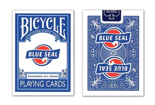 Bicycle blue seal - bicycle,