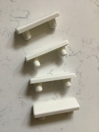 Plastic feet glides - 4, /