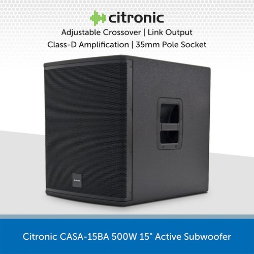 Citronic 500w active - 15",