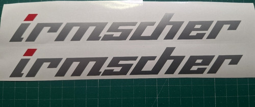 Irmscher decal stickers - x, 2