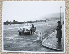 Photograph of Jaguar XK120 Reg. No: PPA580  during 1950s  auto test