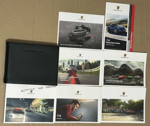 2023 porsche 718 owners manual - 2023,