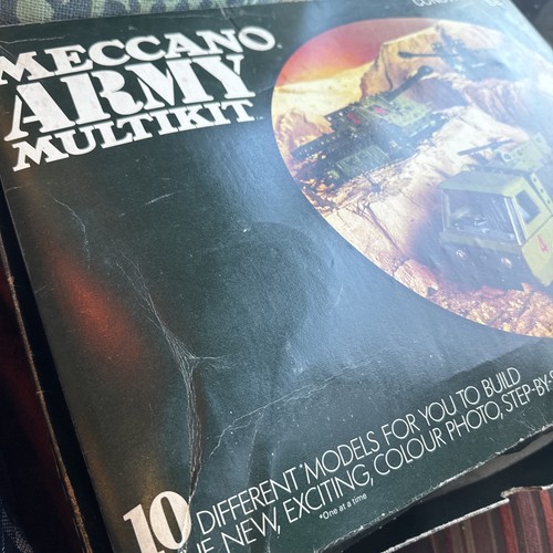 Meccano army military multikit - meccano,