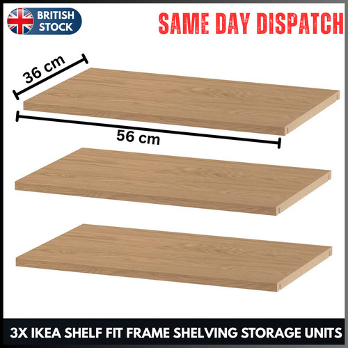 Ikea shelf boards 56x36cm - ikea,