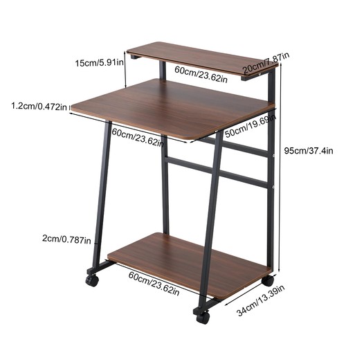 Tiers computer desk - computer, with