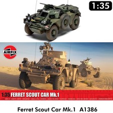 Airfix FERRET SCOUT CAR Mk1 1:35 scale model kit Armoured vehicle A1386