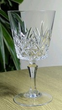 Cristal d arques Chantilly wine glasses 5 3/8" superb condition 