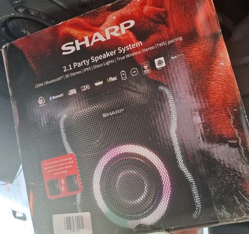 Sharp portable party - portable, speaker
