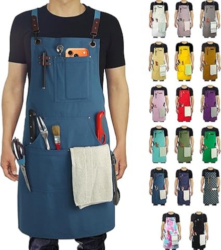 Kitchen apron cotton - cotton, canvas