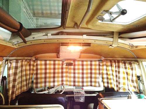 Westfalia front curtains for - front,
