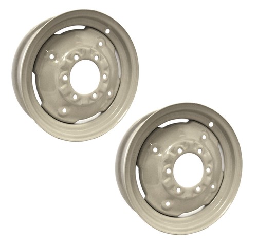 Pair tractor wheel rims - tractor,