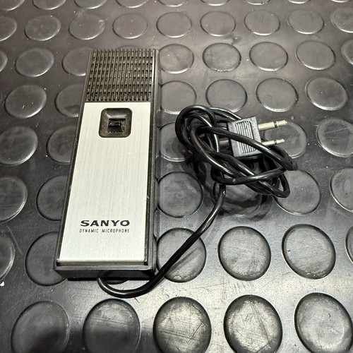 Sanyo dynamic microphone - sanyo,