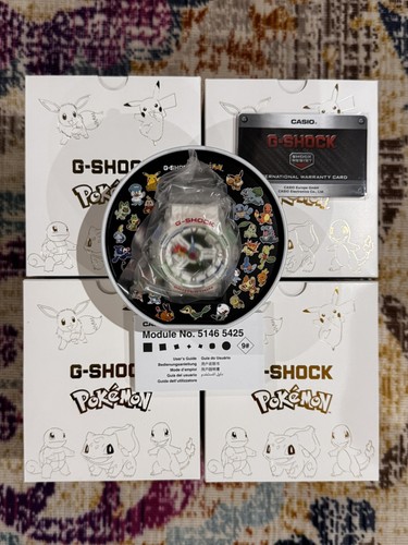 Casio shock pokemon - x, 30th