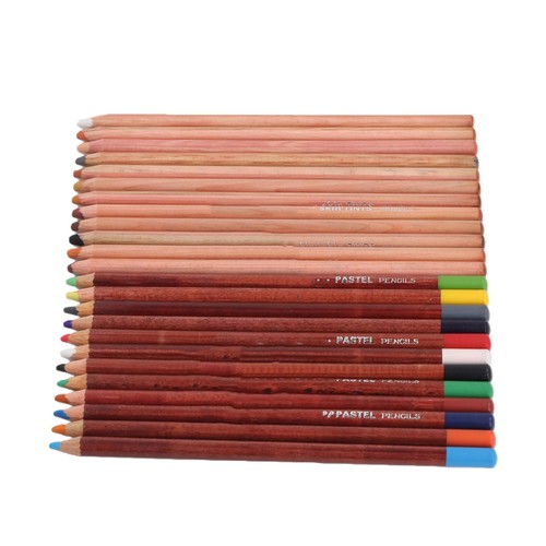 Color soft pastel - 24-color, pencils