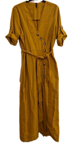 Zara dress button front with - dress,