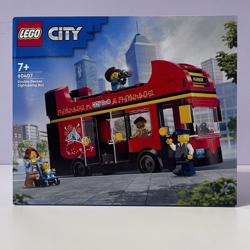 Lego city red double decker - lego, double-decker