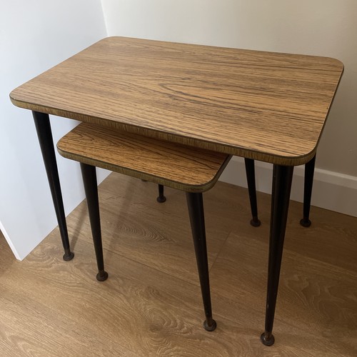 Pair formica wood - formica,