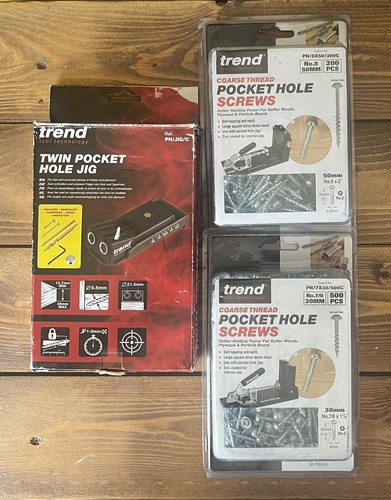 Pocket hole jig with hss - with,