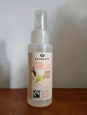Boots Extracts Luscious Vanilla Body Mist Spray 70ml Perfume Original Recipe
