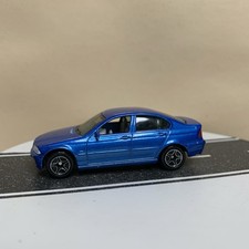 Matchbox BMW 328i E46 3 Series Sedan Blue Metallic w/Split 5 Spoke 1:59 NM