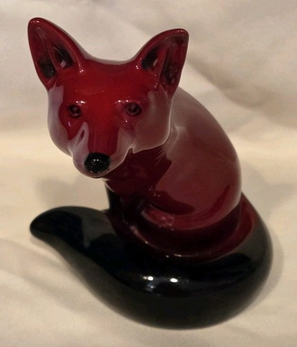 Vtg royal doulton - royal, flambe