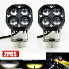 Pair 120W Motorcycle Headlight