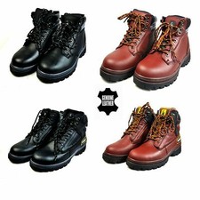 MENS SAFETY WORK BOOTS STEEL