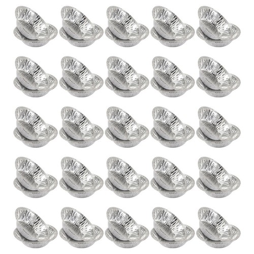 400pcs tin foil egg tart - egg, trays