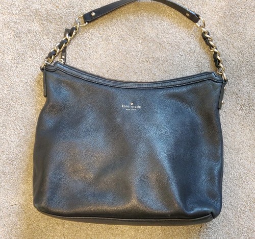 Kate spade pebbled black - kate,