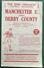 Scarce Pirate 1948 FA Cup Semi