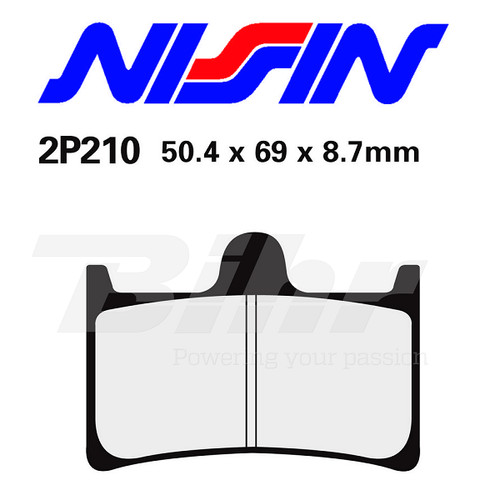 Nissin front brake pads - nissin,