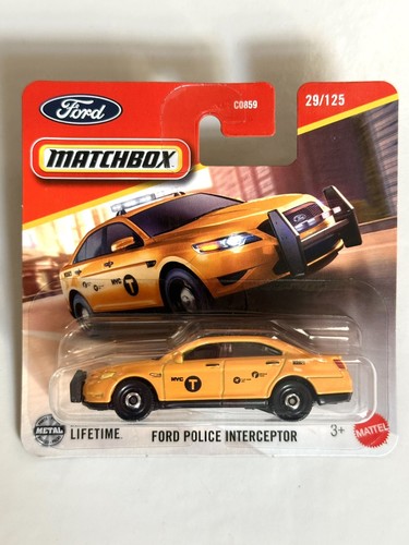 Matchbox ford police - matchbox,